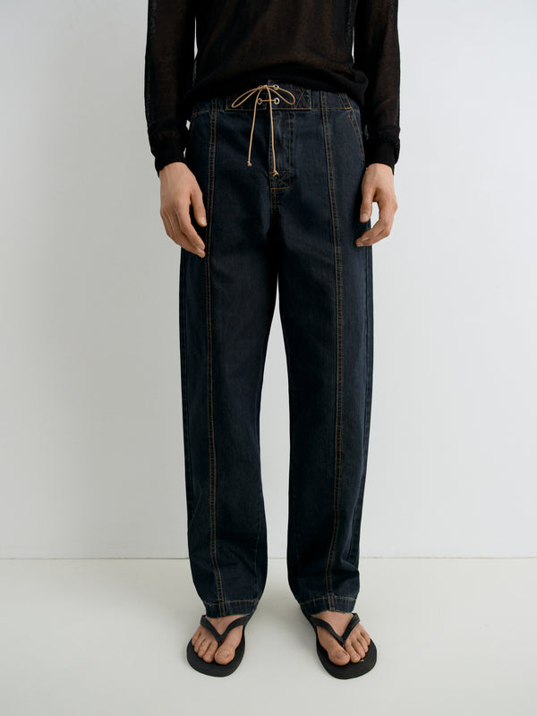 Gimaguas Lewis Trousers Lewis Trousers Navy - Bottoms - Gimaguas