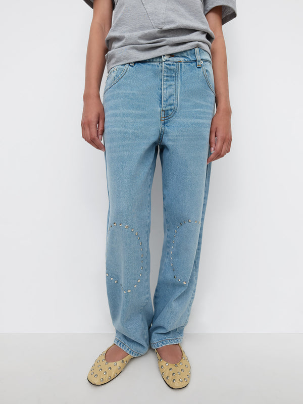 Gimaguas Luna Trousers Luna Trousers Blue - Bottoms - Gimaguas