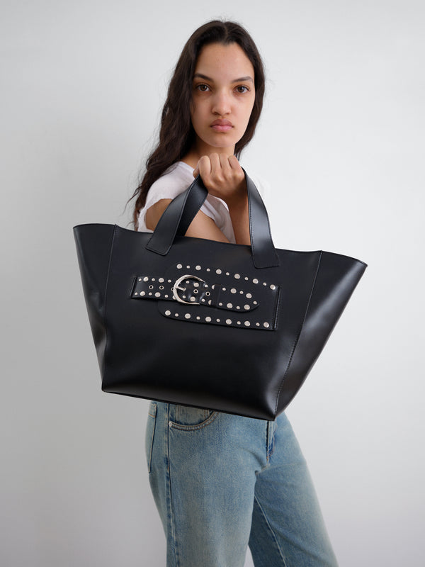Gimaguas Maxi Casilda Bag Maxi Casilda Bag Black - Leather - Gimaguas