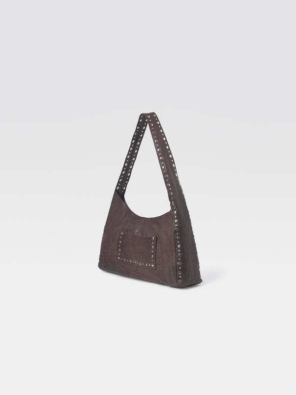 Gimaguas Maxi Franca Bag Arrugado Maxi Franca Bag Arrugado Brown - Leather - Gimaguas