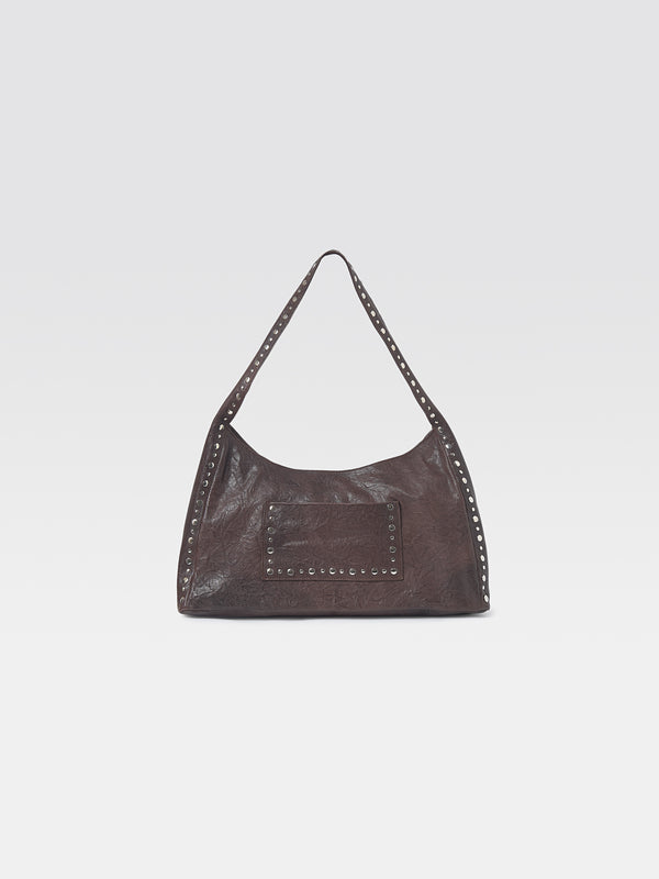 gimaguas Maxi Franca Bag Arrugado Maxi Franca Bag Arrugado Brown - Leather - Gimaguas