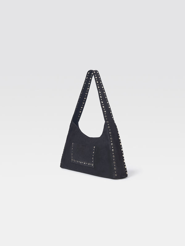 Gimaguas Maxi Franca Bag Maxi Franca Bag Suede Black - Leather - Gimaguas