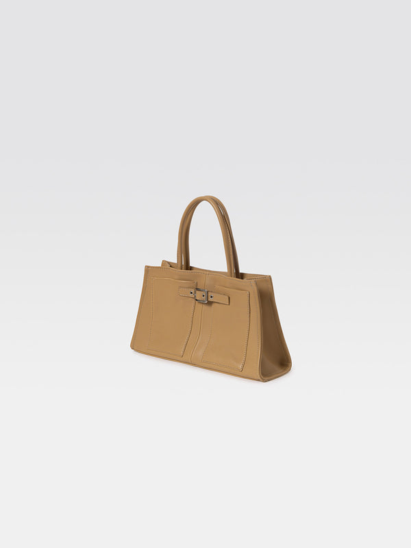 Gimaguas Mini Annamaria Bag Mini Annamaria Bag Camel - Leather Bag - Gimaguas