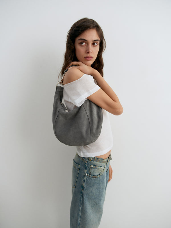 Gimaguas Mini Paula Bag Mini Paula Bag Grey - Leather Bag - Gimaguas