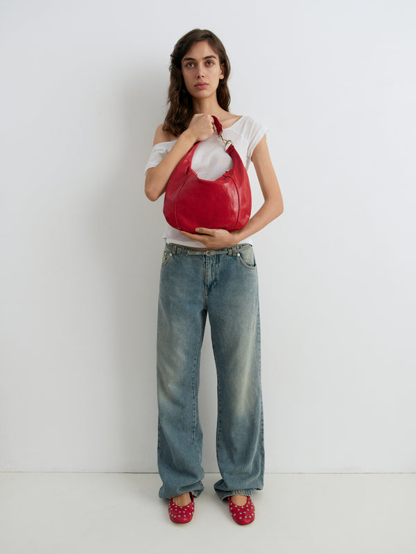 Gimaguas Mini Paula Bag Mini Paula Bag Red - Leather Bag - Gimaguas