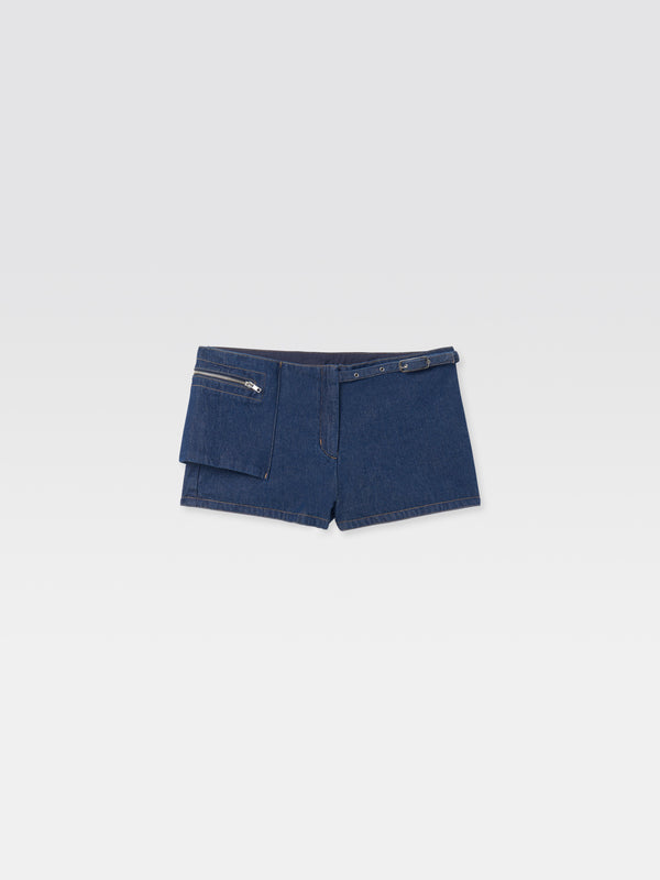gimaguas Nicky Shorts Nicky Shorts Denim Blue - Trousers - Gimaguas