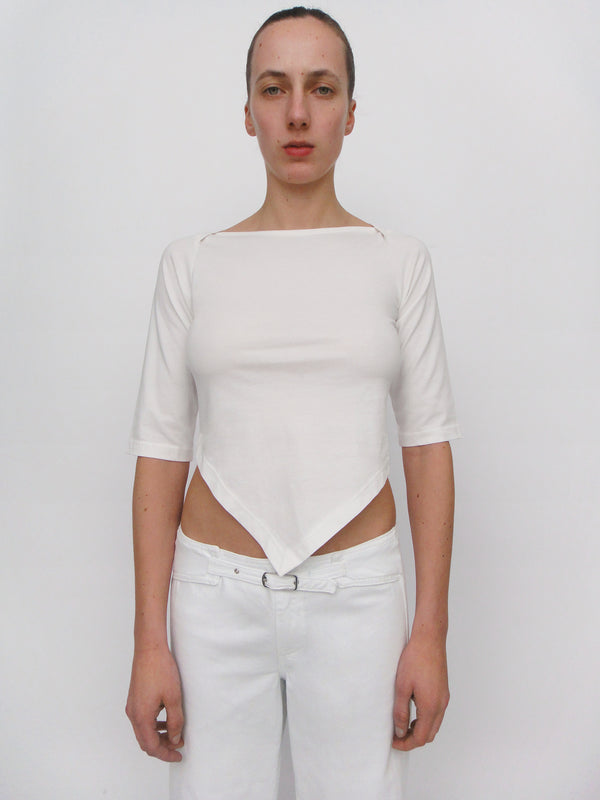 Gimaguas Nicole Trousers Nicole Trousers White - Bottoms - Gimaguas