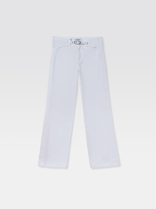 gimaguas Nicole Trousers Nicole Trousers White - Bottoms - Gimaguas