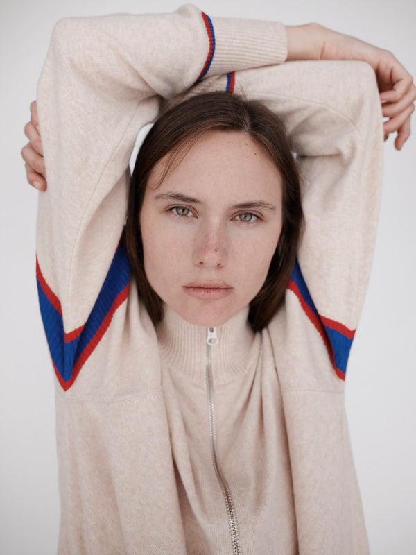 Gimaguas Pedro Zip Up Jacket Pedro Zip Up Jacket Beige