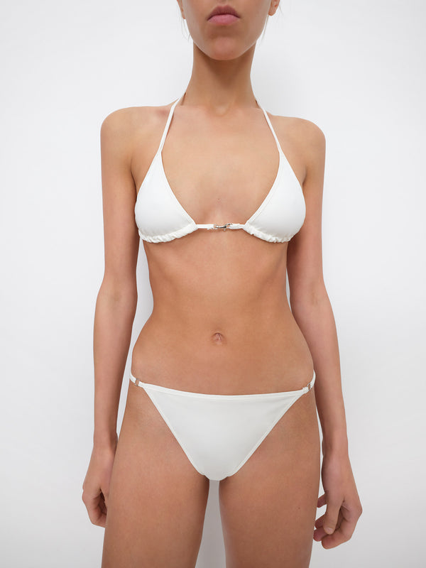 Gimaguas Pipa Bikini Bottom Pipa Bikini Bottom White - Swimwear - Gimaguas