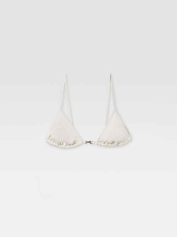 gimaguas Pipa Bikini Top Pipa Bikini Top White - Swimwear - Gimaguas