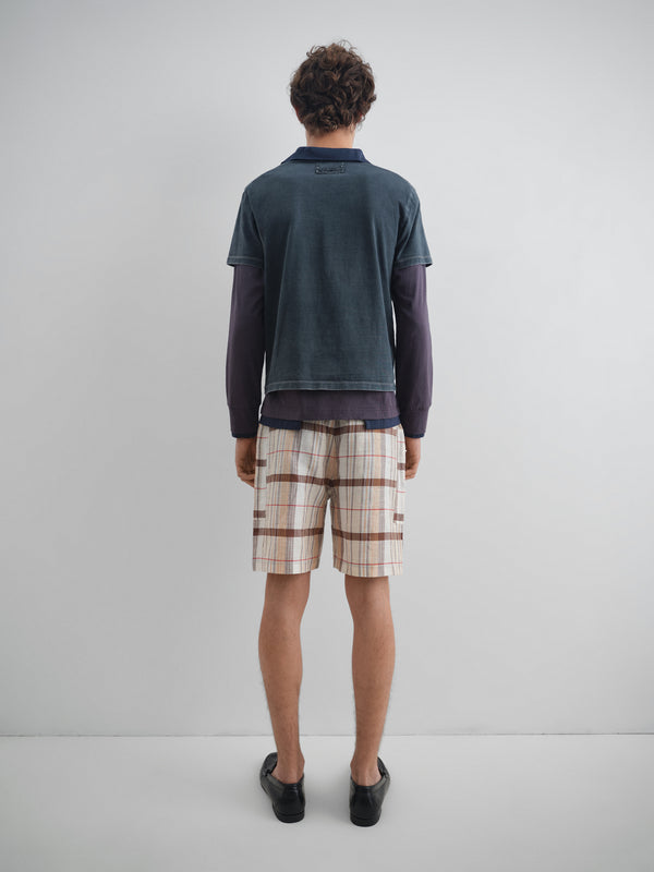 Gimaguas Quique Shorts Quique Shorts Brown Checks - Gimaguas - Bottom