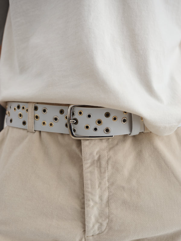 Gimaguas Rufus Belt Rufus Belt White - Leather - Gimaguas