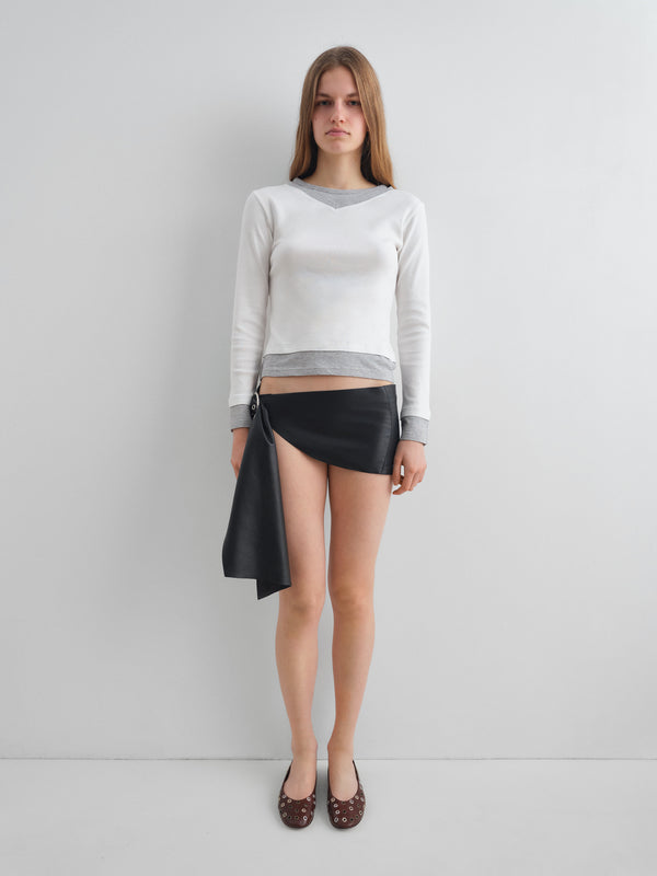 Gimaguas Samm T-Shirt Sam T-Shirt White Light Grey - Top - Gimaguas
