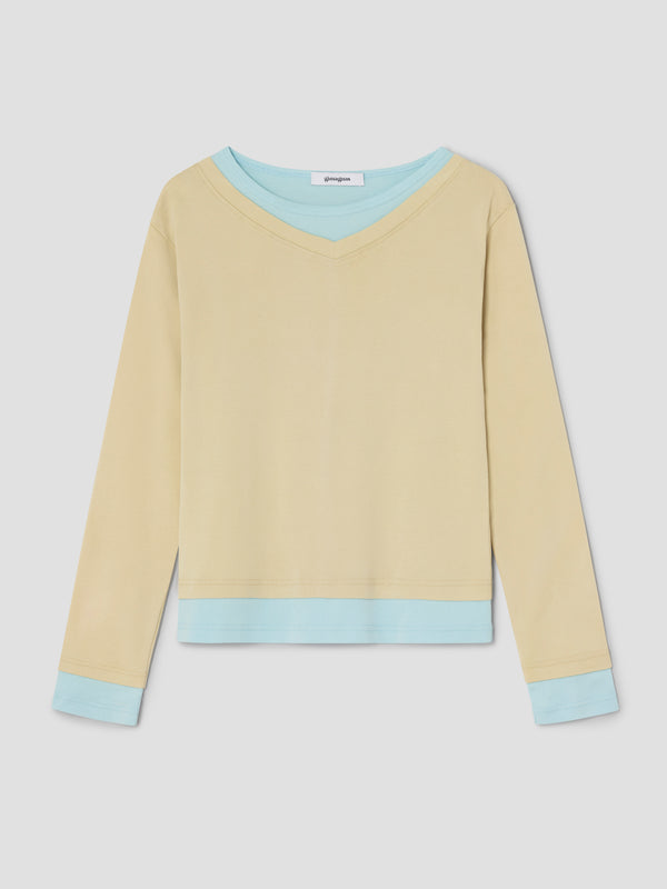 gimaguas Samm T-Shirt Sam T-Shirt Yellow Blue - Gimaguas - Top gimaguas Samm T-Shirt Sam T-Shirt Yellow Blue - Gimaguas - Top