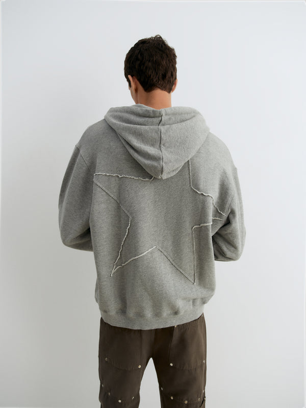 Gimaguas Star Hoodie Star Hoodie Grey - Sweatshirt - Gimaguas