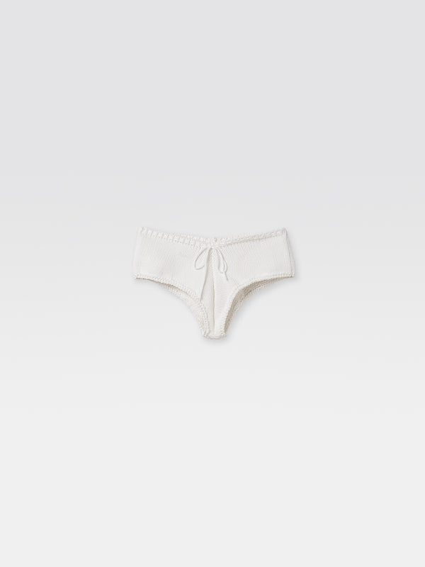 gimaguas Tiare Shorts Tiare Shorts White - Bottom Knitwear - Gimaguas