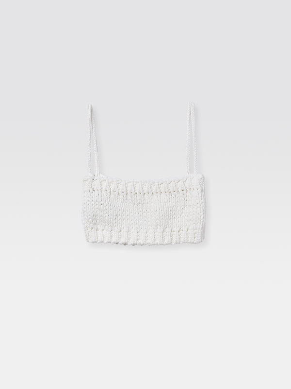 gimaguas Tiare Top Tiare Top White - Knitwear T-Shirt - Gimaguas