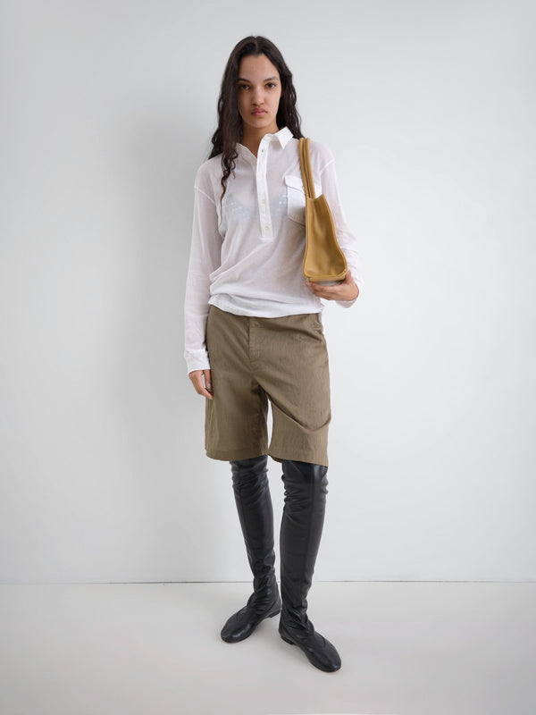 Gimaguas Tristan Long Sleeve Polo Tristan Long Sleeve Polo White - Gimaguas