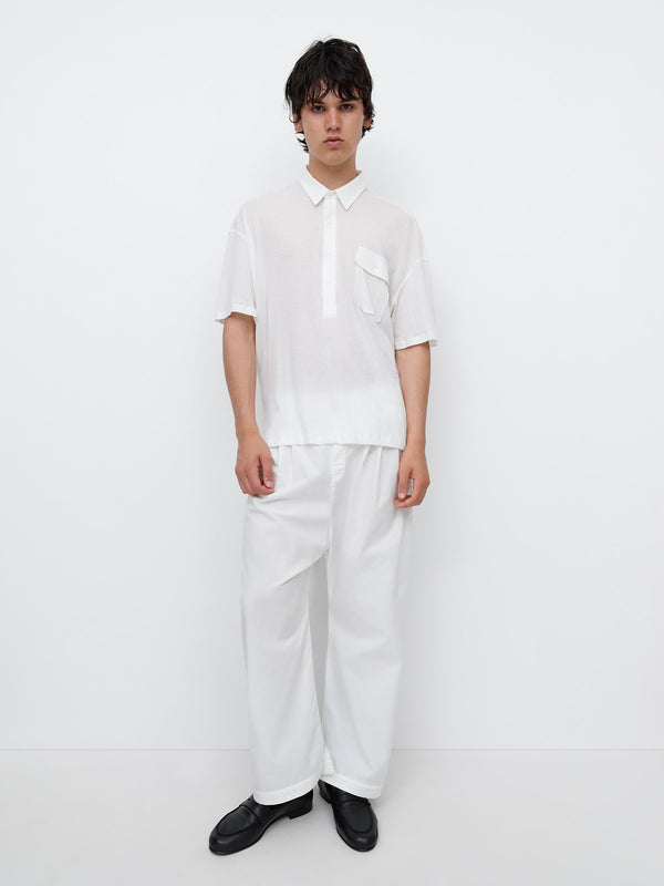 Gimaguas Tristan Short Sleeve Polo Tristan Short Sleeve Polo White - Gimaguas
