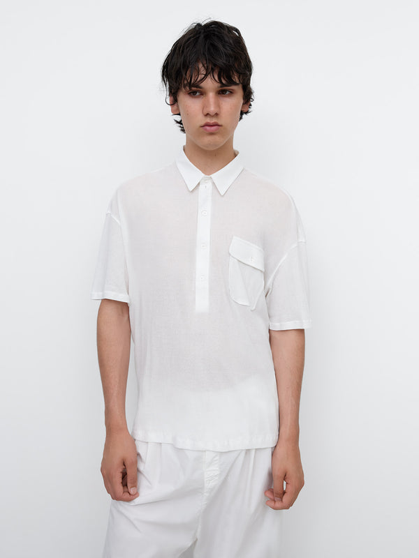 Gimaguas Tristan Short Sleeve Polo Tristan Short Sleeve Polo White - Gimaguas