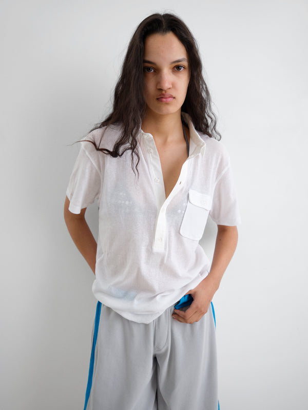 Gimaguas Tristan Short Sleeve Polo Tristan Short Sleeve Polo White - Gimaguas