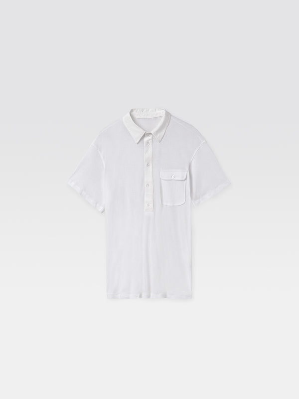 gimaguas Tristan Short Sleeve Polo Tristan Short Sleeve Polo White - Gimaguas