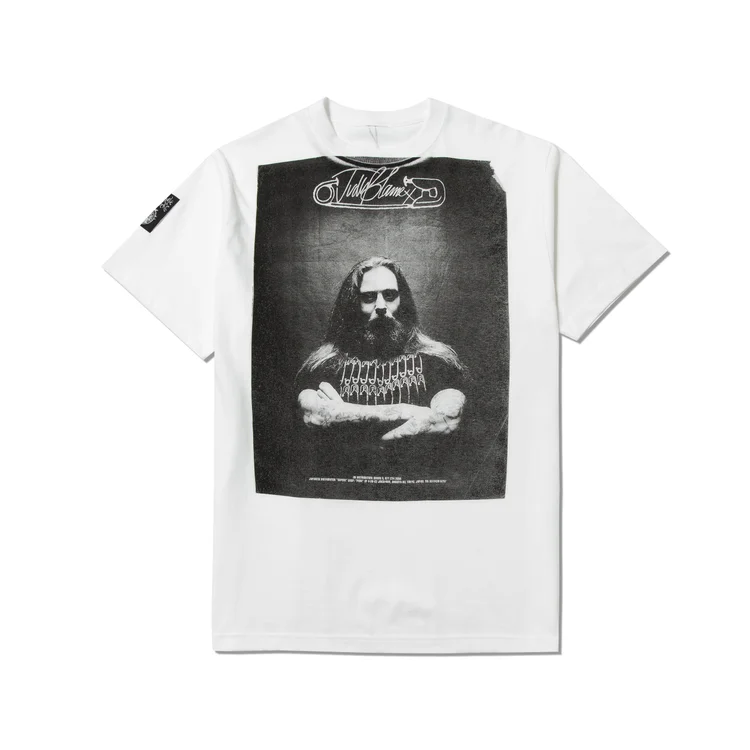 gimme five AVAILABLE NOWHERE DAVE BABY PHOTO S/S TEE (WHITE)