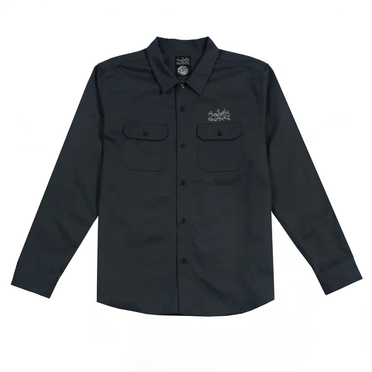 gimme five Available Nowhere - Judy's The Face Work Shirt (Grey)