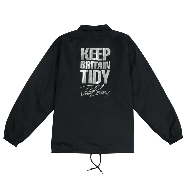 Gimme Five Available Nowhere - Keep Britain Tidy Coach Jacket (Black)
