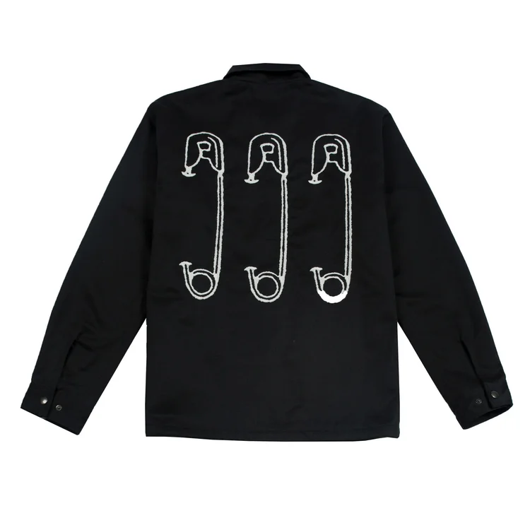 Gimme Five Available Nowhere - Stay Safe Coach Jacket (Black)