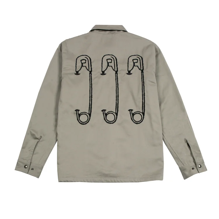 Gimme Five Available Nowhere - Stay Safe Coach Jacket (Grey)