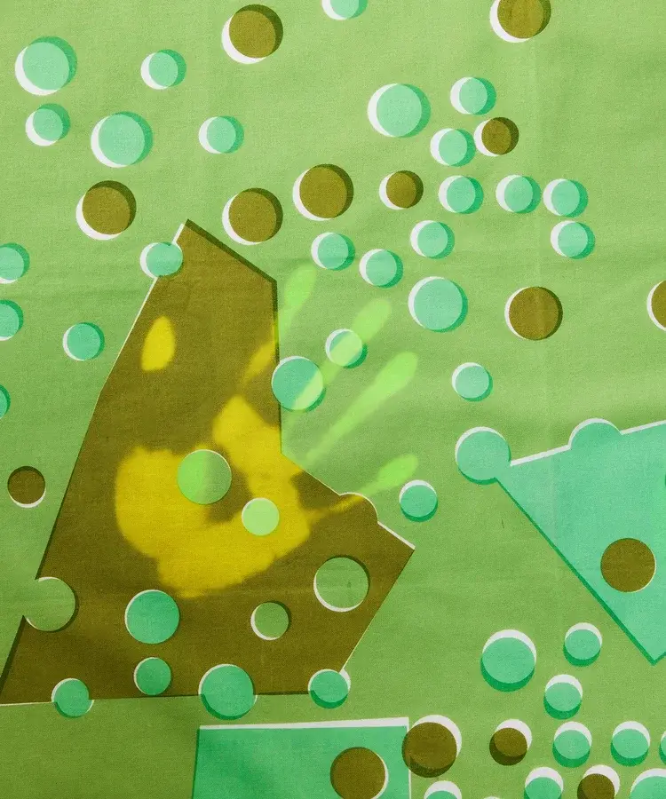 Gimme Five Bonjour Records - Blue Print GOS Bandana - Green