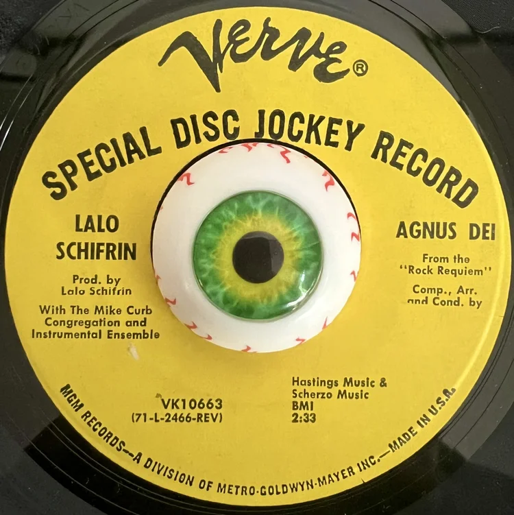 Gimme Five GIMME 5 "MANIAC EYEBALL" '45 RECORD ADAPTERS