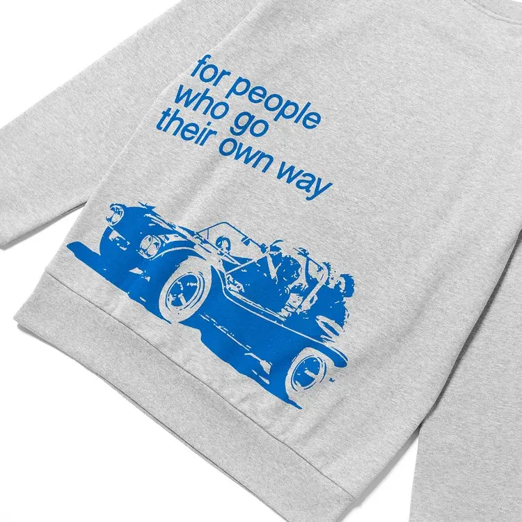 Gimme Five Gimme 5 X APC Michele Crew Sweat (Heather Grey & Blue)