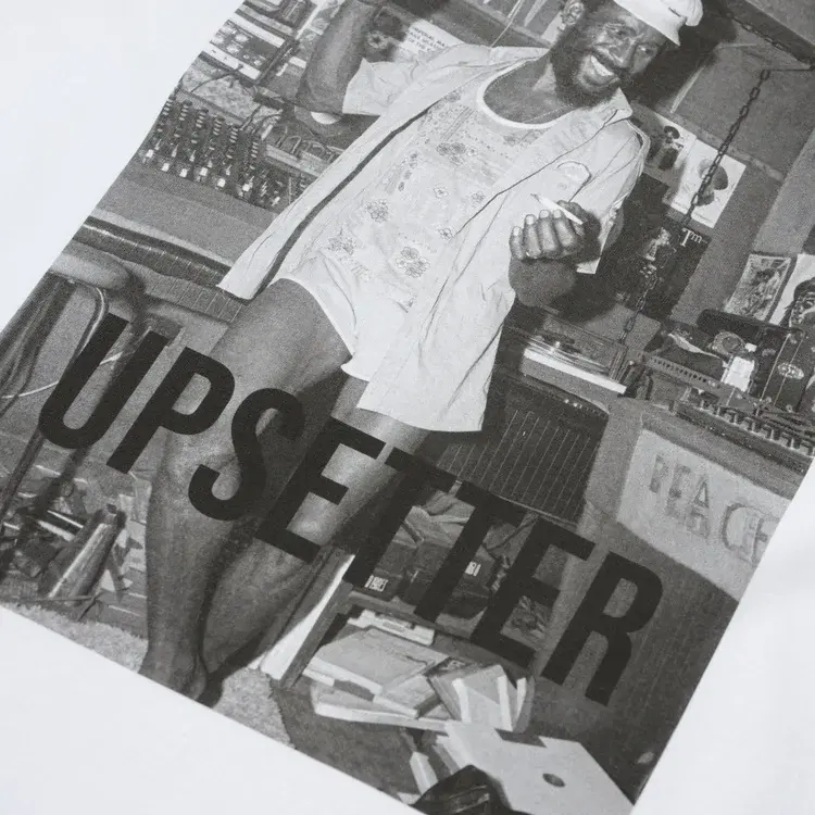 Gimme Five GIMME 5 X DENNIS MORRIS "UPSETTER" TEE (WHITE)