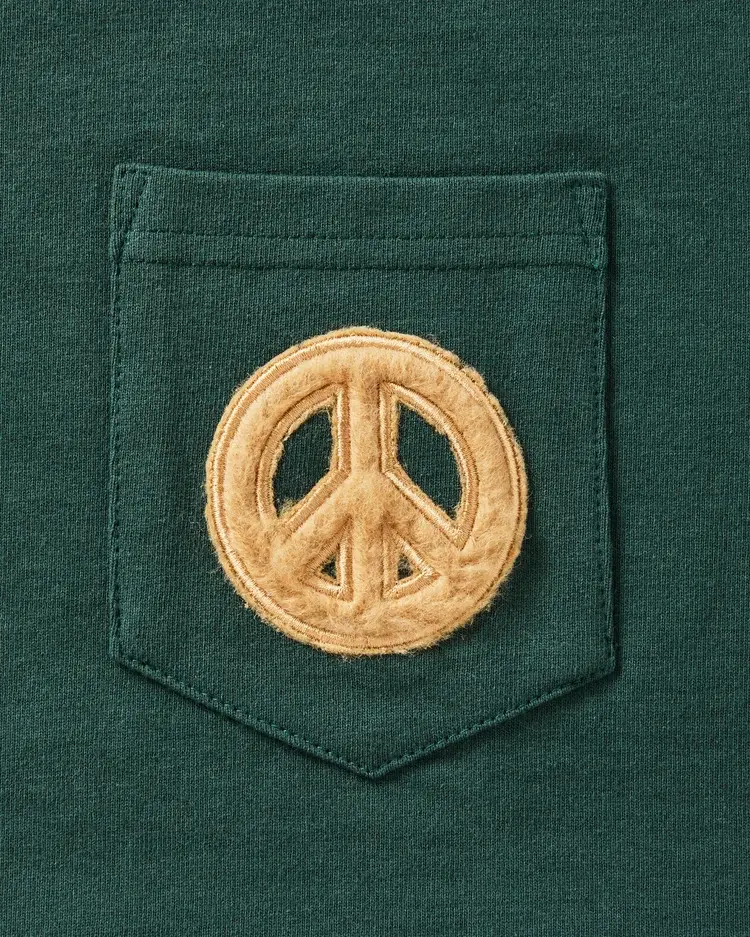 Gimme Five GIMME 5 X SUICOKE PEACE POCKET S/S TEE (Green)