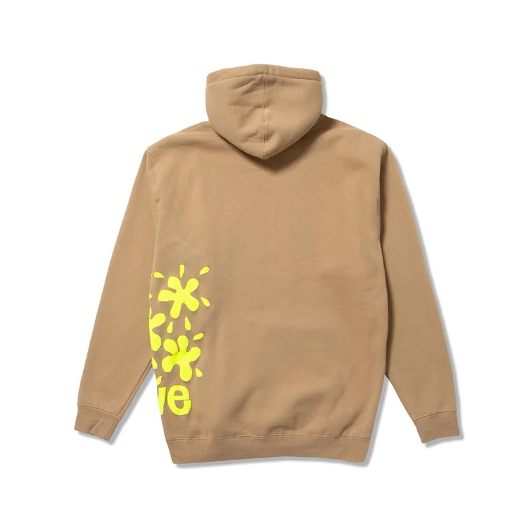 Gimme Five GIMME 5 X TIM COMIX STAINS HOODY (STANDSTONE/FLU YELLOW)