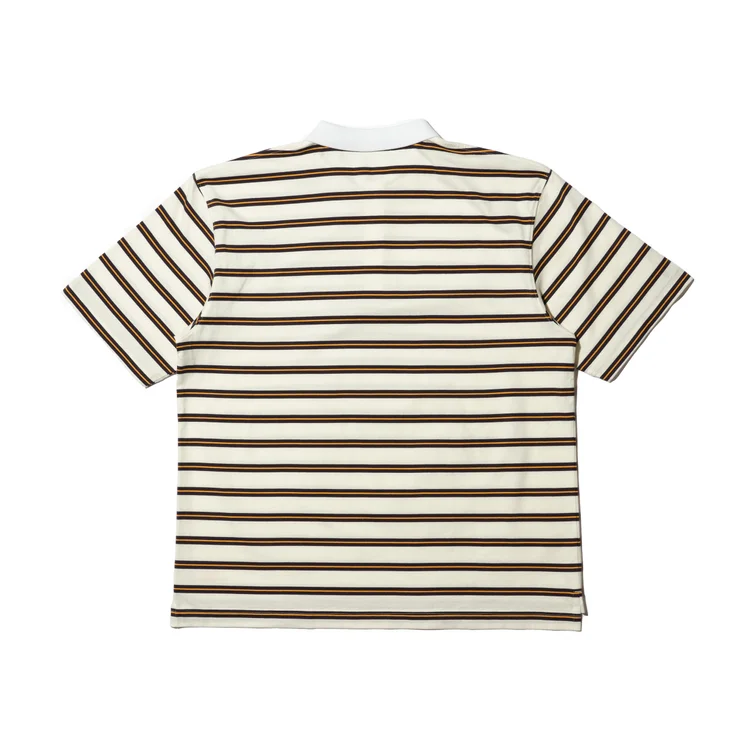 Gimme Five Gimme 5 X Universal Products Border Stripe Polo (White/Navy)