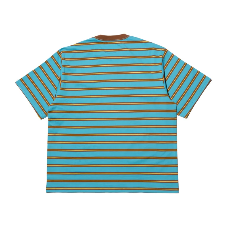 Gimme Five Gimme 5 X Universal Products Border Stripe Tee (Turquoise/Brown)