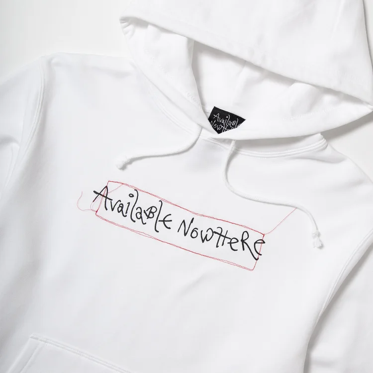 Gimme Five Available Nowhere Logo Hoody (White)