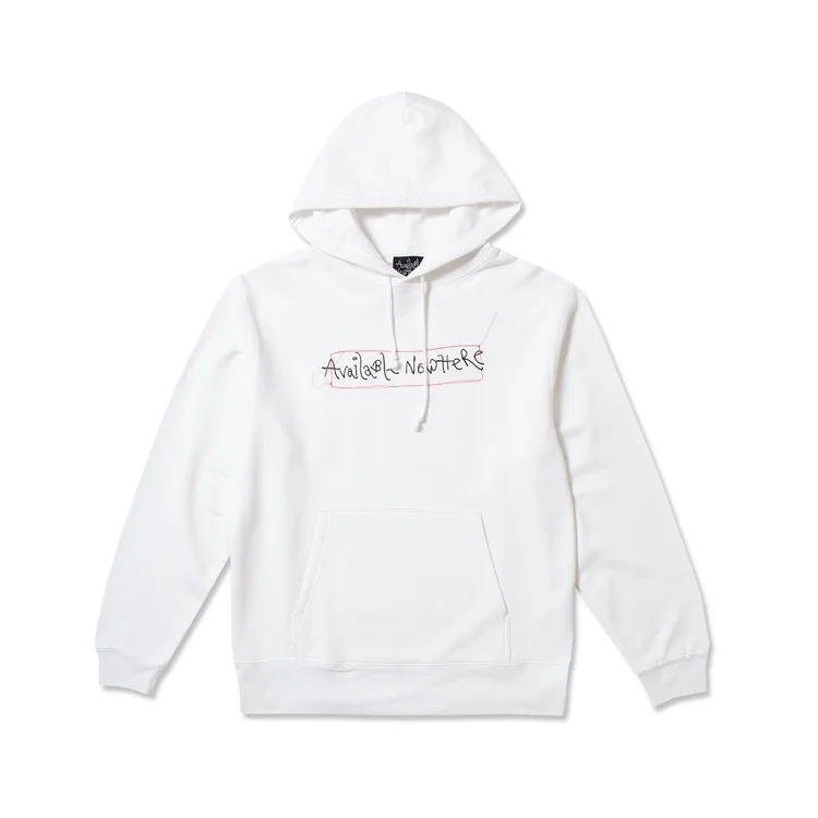 gimme five Available Nowhere Logo Hoody (White)