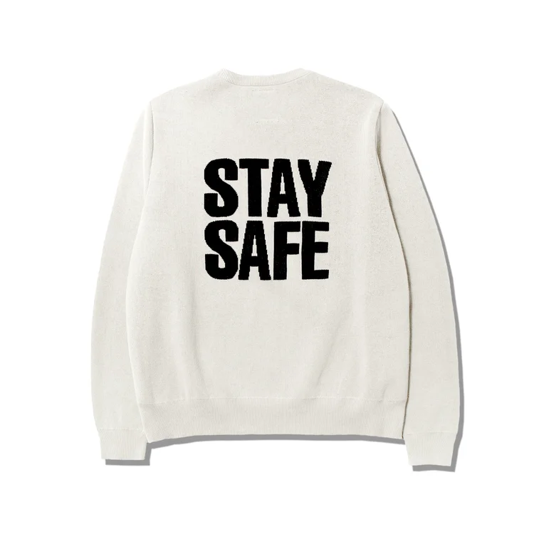 Gimme Five AVAILABLE NOWHERE PIN KNIT (WHITE)