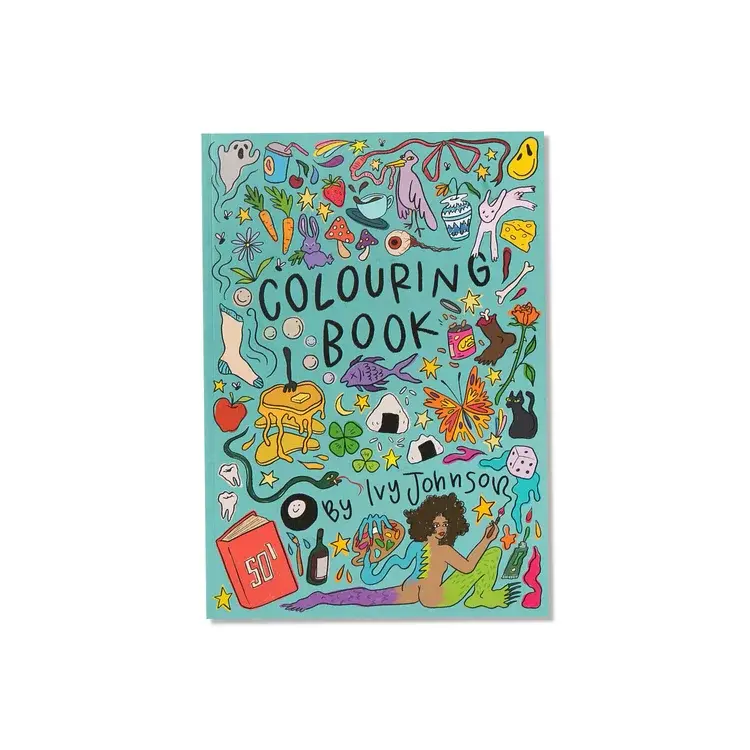 gimme five Colouring Book By Ivy Johnson