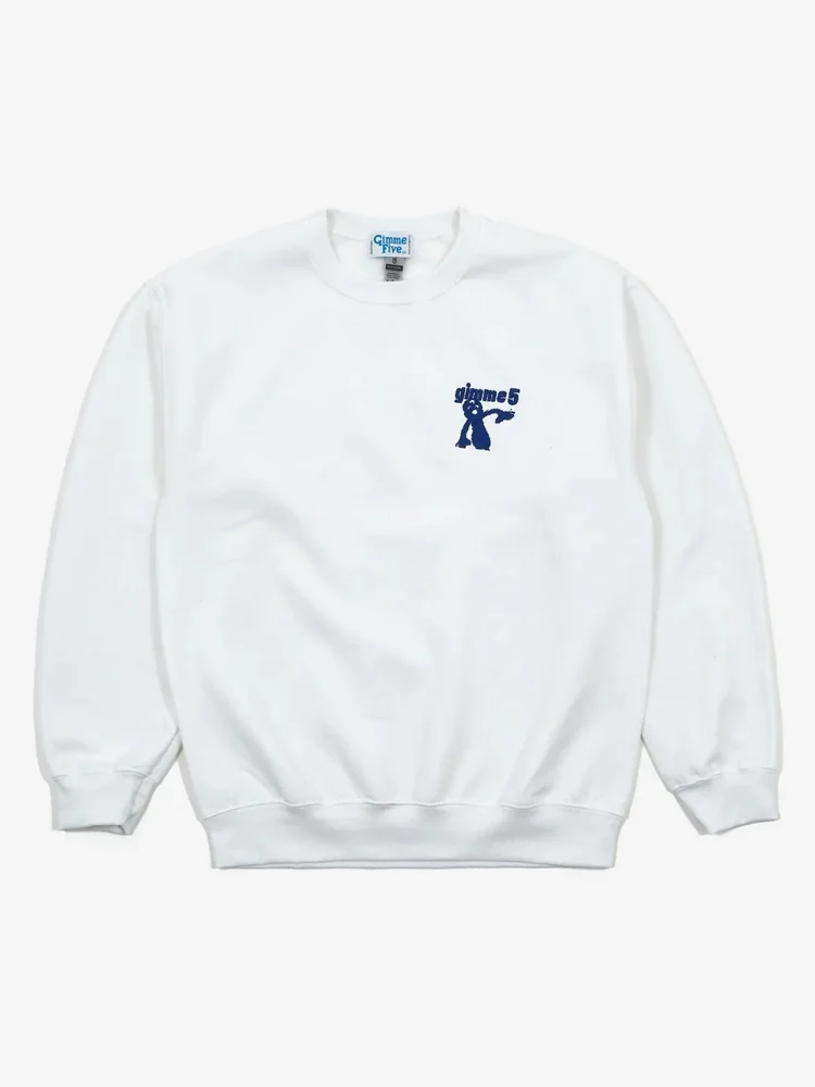 gimme five Gimme 5 Grover Crew (White)