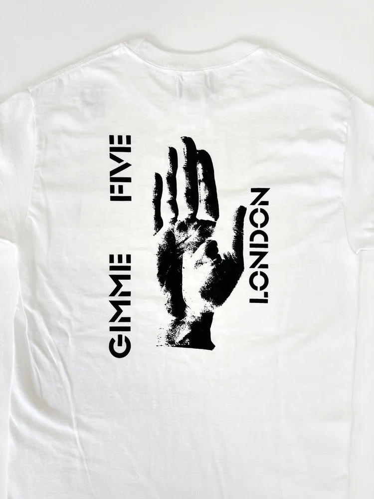 Gimme Five GIMME 5 HAND L/S T-shirt (White)