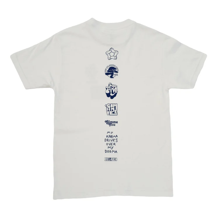 Gimme Five Gimme 5 "My Karma" Tee (White)