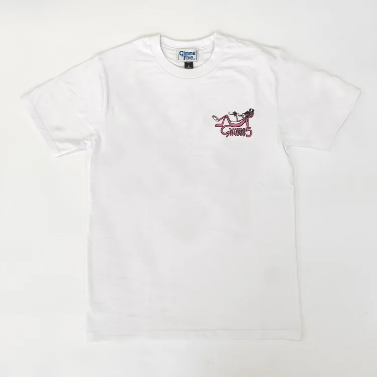 Gimme Five GIMME 5 PINK PANTHER TEE (WHITE)