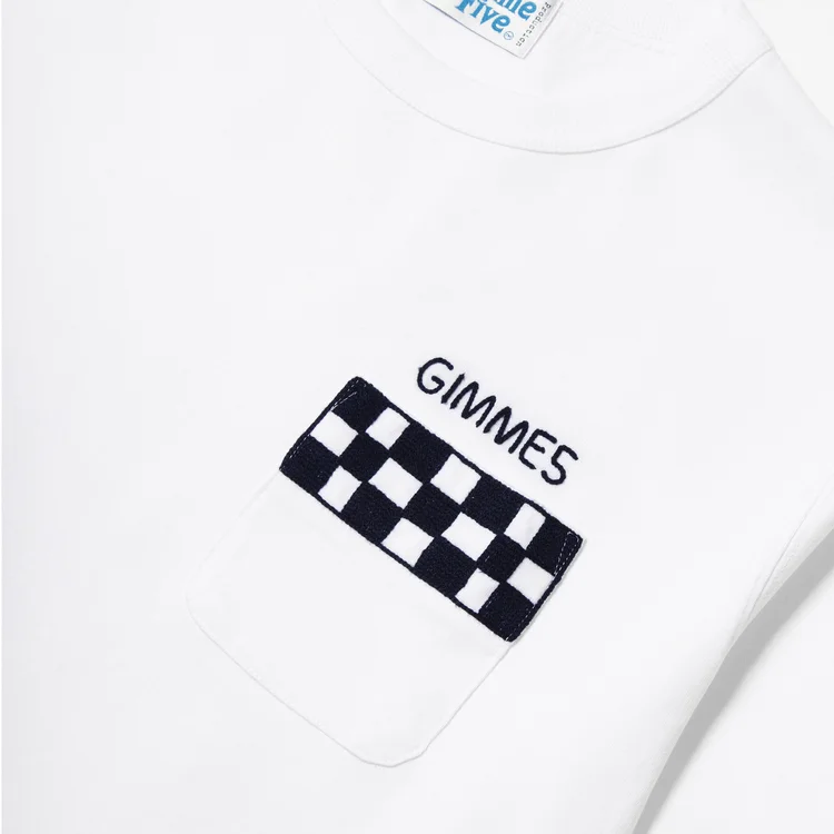 Gimme Five Gimme 5 Pocket Tee (White)