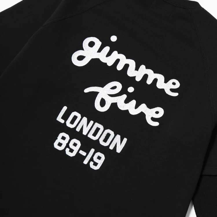 Gimme Five Gimme 5 Raglan Tee (Black)